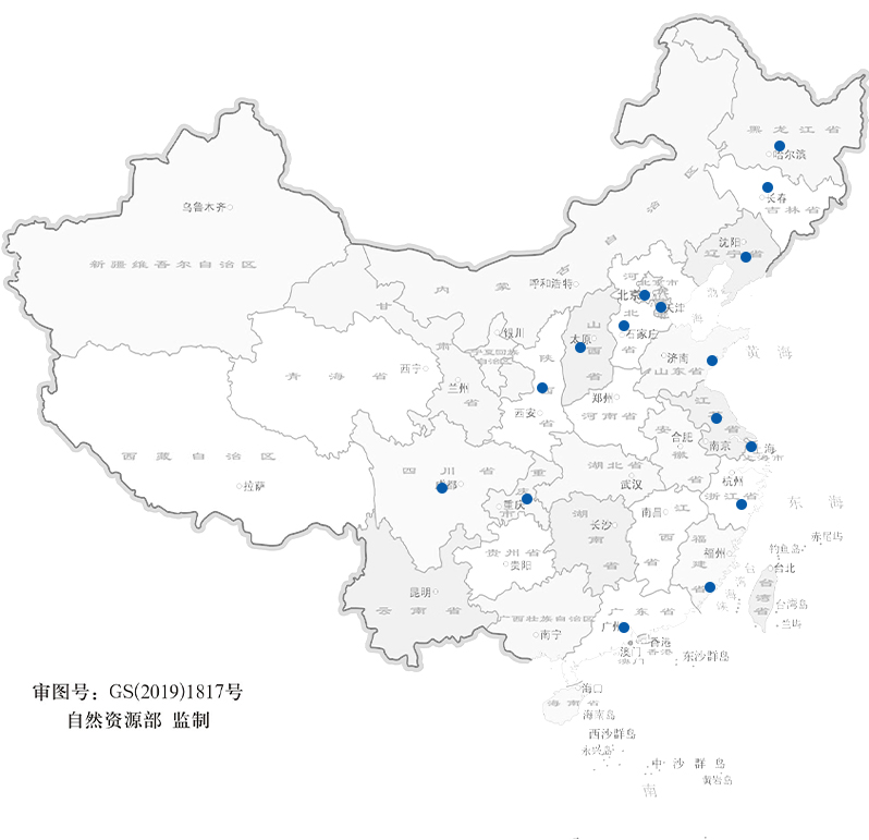 中国地图