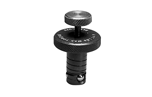 Quick-action ball lock shaft (metric)